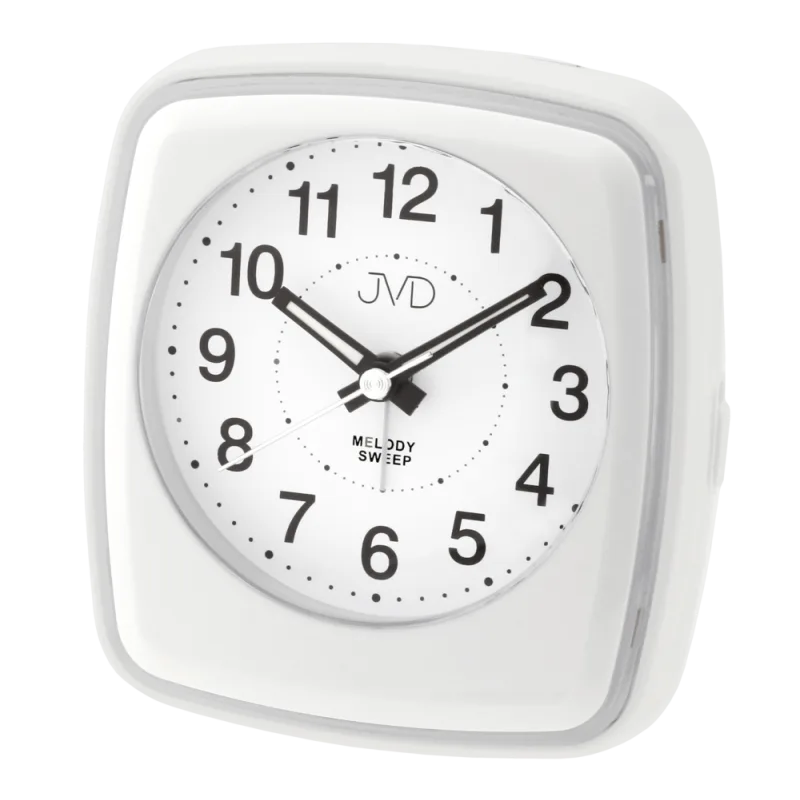 JVD Analogový netikající tichý budík JVD SRP313.1