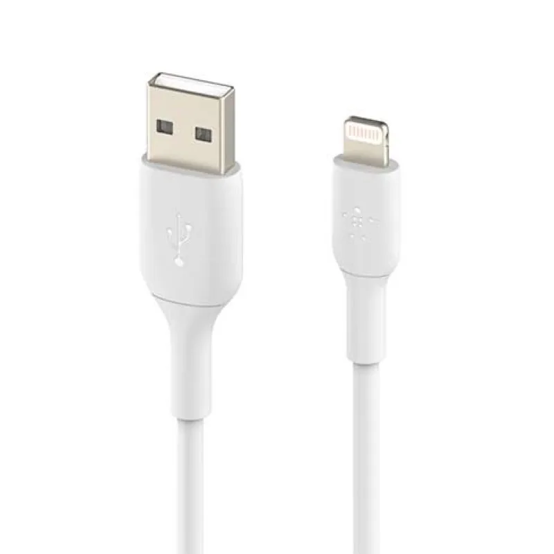 Belkin kábel Boost Charge USB-A to Lightning 15cm - White CAA001bt0MWH