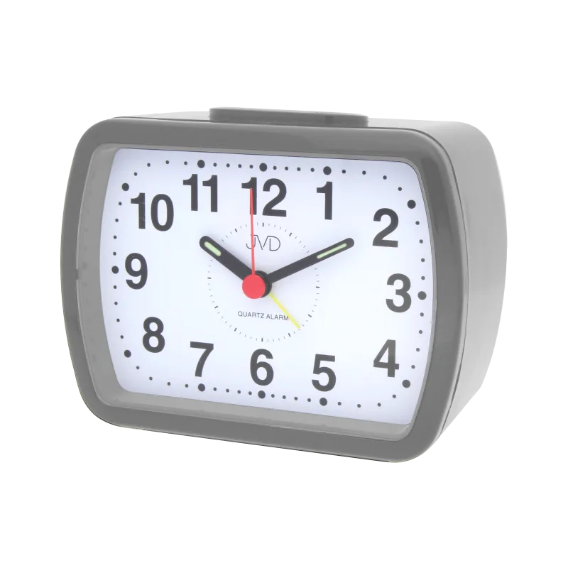 Analogový bateriový budík JVD SR309.4 s mechanickým zvoněním