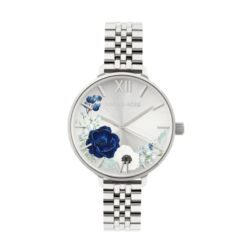 SUNDAY ROSE Dámské luxusní designové hodinky SUNDAY ROSE SUN-S24