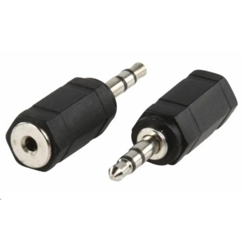 PREMIUMCORD Redukcia 3, 5 mm stereo jack M - 2, 5 mm stereo jack F kjr-16