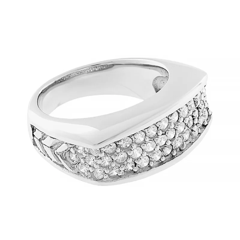 Nerezový prsten 7260 (velikost 55) - stříbrné barvy