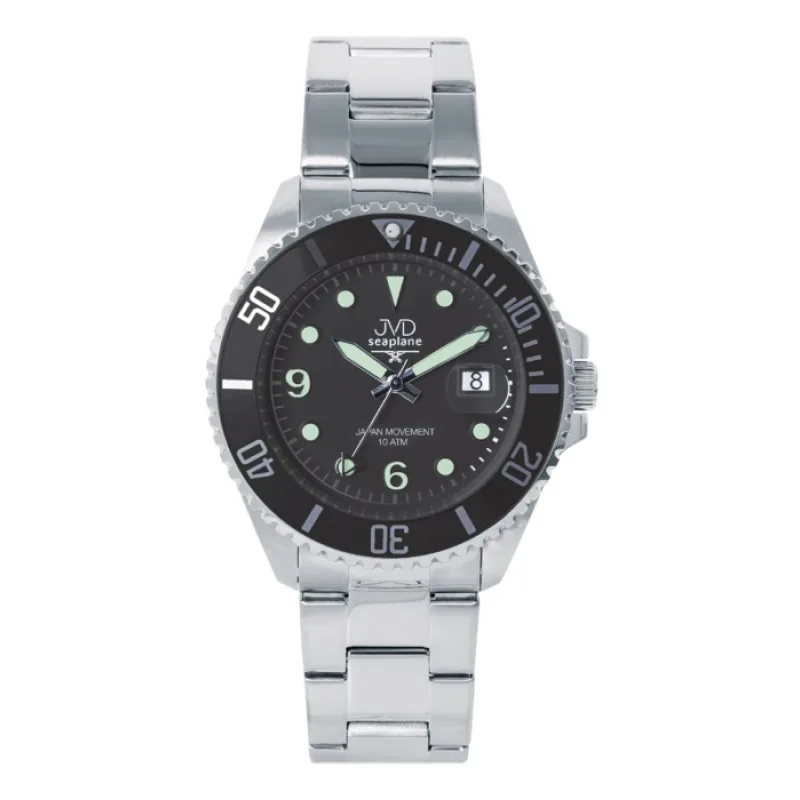Pánské mohutné vodotěsné náramkové hodinky JVD J1120.2 - 10ATM