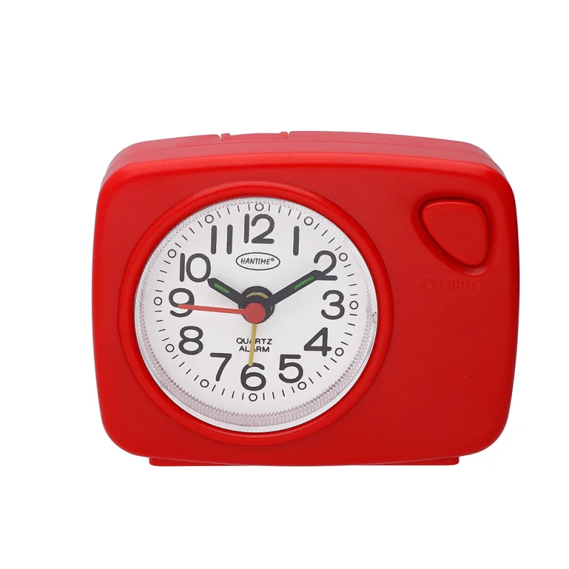 MPM Analogový budík vybaven ručičkami s luminiscenční vrstvou a s nočním osvětlením CHC218 - II. jakost CHC218.20