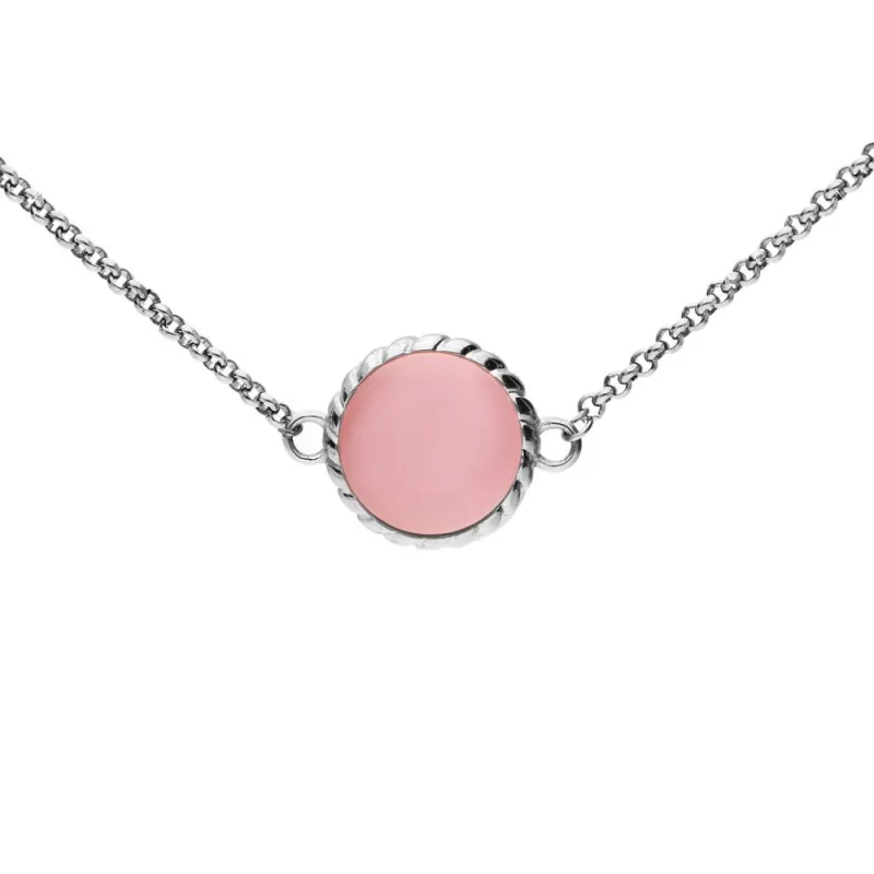 MPM Ocelový náhrdelník z chirurgické oceli Necklace 7993, Silver