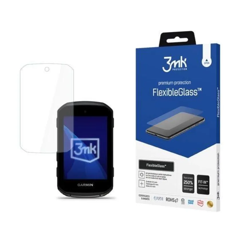 3mk hybridní sklo FlexibleGlass pro Garmin Edge 550/ Edge 850…