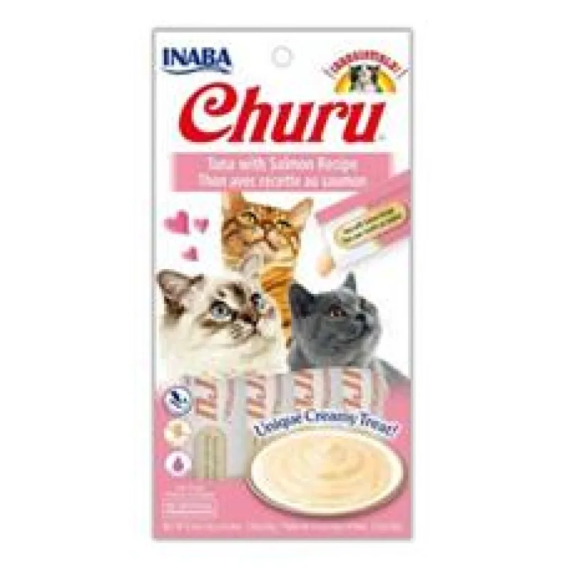 Churu Cat Purée Tuna with Salmon 4x14g