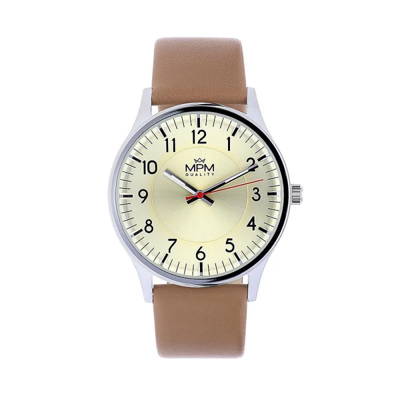 MPM Klasické náramkové pánské hodinky MPM Klasik - 11136.E