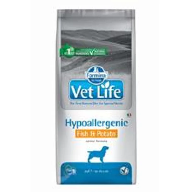 Vet Life Natural DOG Hypo Fish & Potato 2 kg