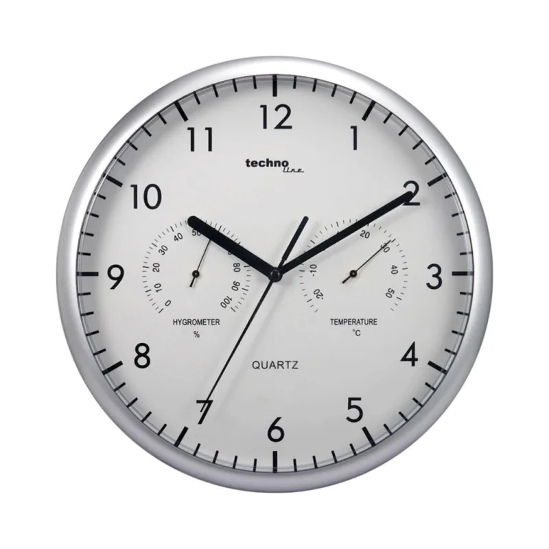 Hodiny TechnoLine WT 650, stříbrné WT 650