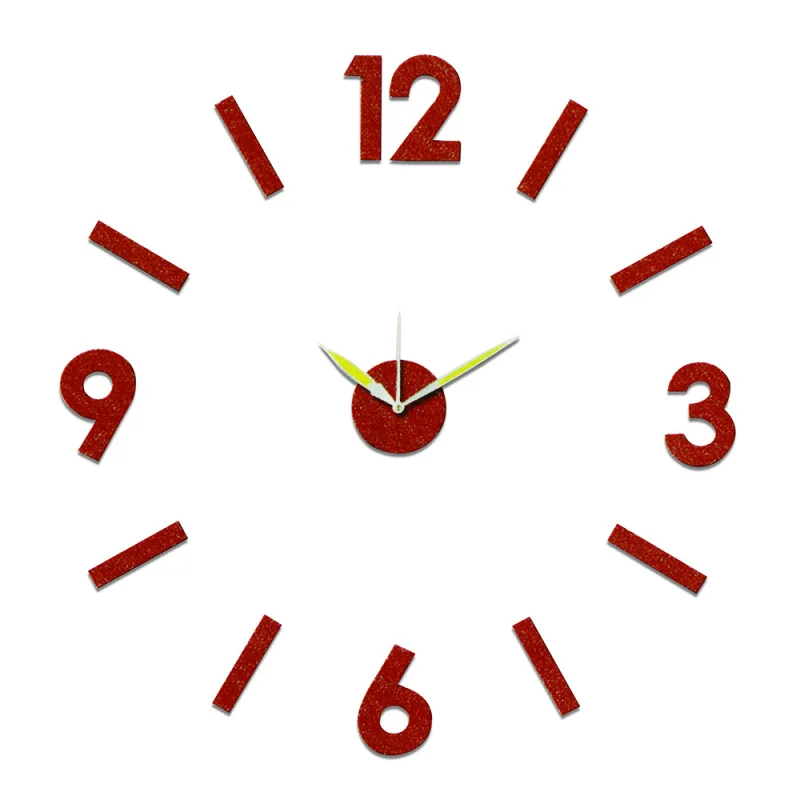 MPM Červené nalepovací hodiny 3775.20