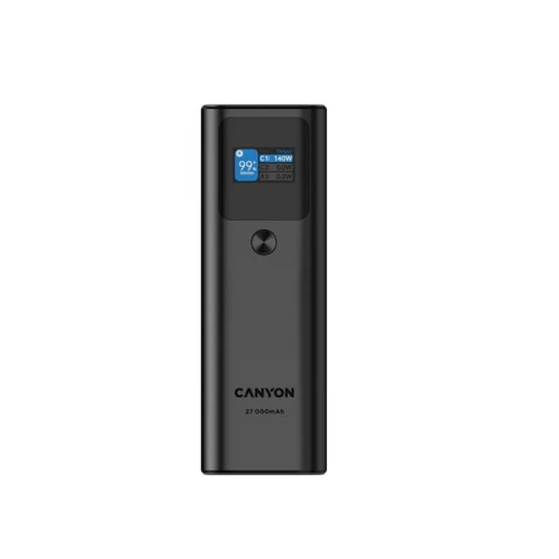 Canyon PB-2010, Powerbank, Li-Pol, 27.000 mAh, Digitálny displej, 2xUSB-C…