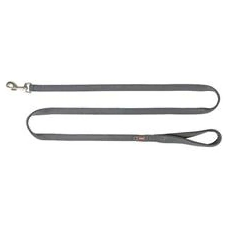 Vodítko PREMIUM extra dlouhé, grafit M-L: 1,80 m/20 mm