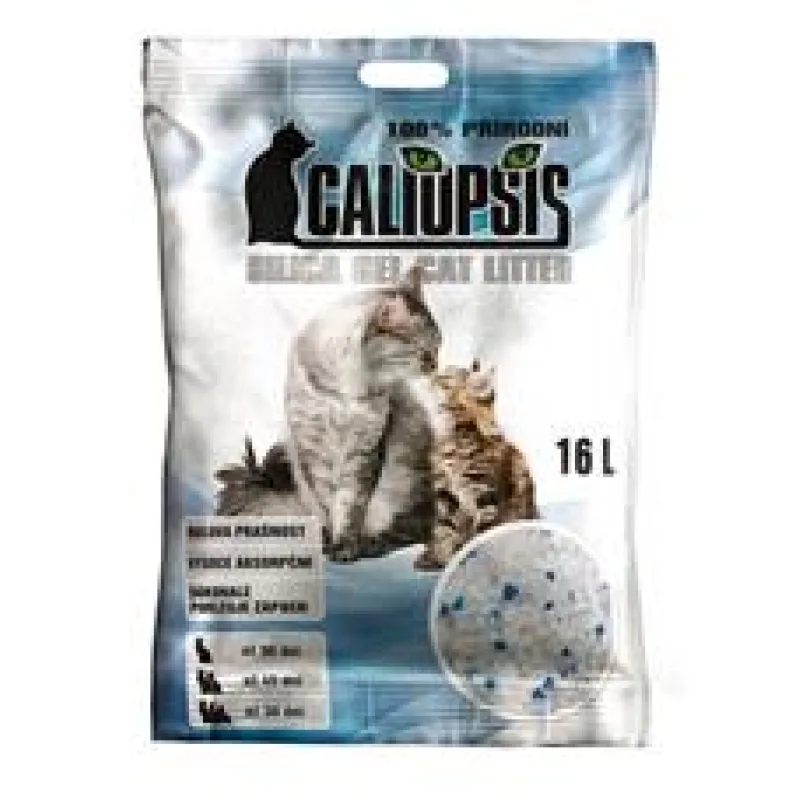 CALIOPSIS - Silica gel cat litter 6kg - poškozený obal - 1ks skladem