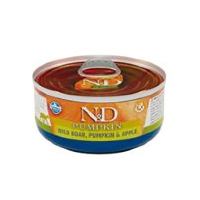 N&D CAT PUMPKIN Adult Boar & Apple 70 g