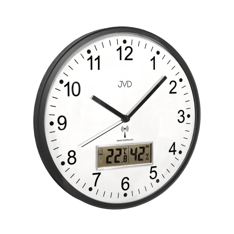 JVD Rádiem řízené nástěnné hodiny JVD RH78.2