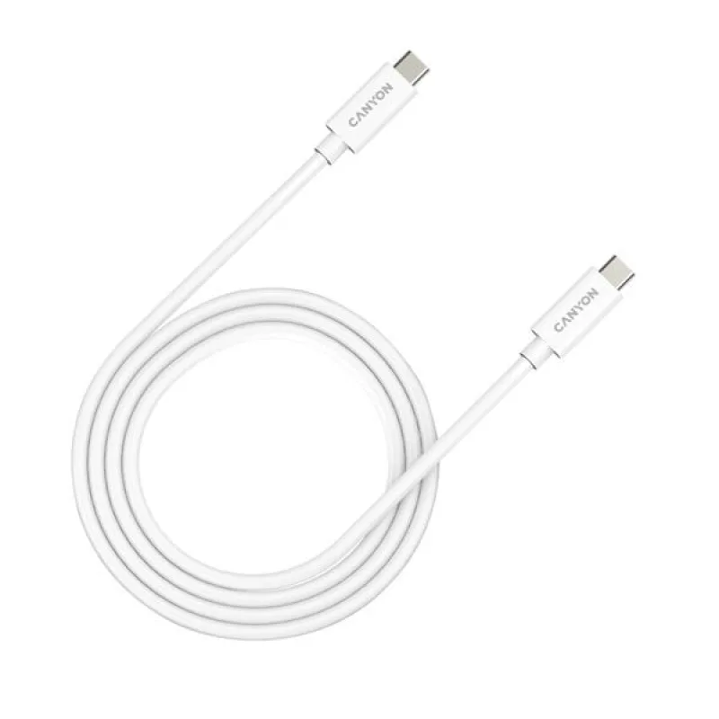 Canyon UC-44, 1 m kábel USB-C / USB-C, 48V/5A, výkon 240W EPR, 400GBPS,…