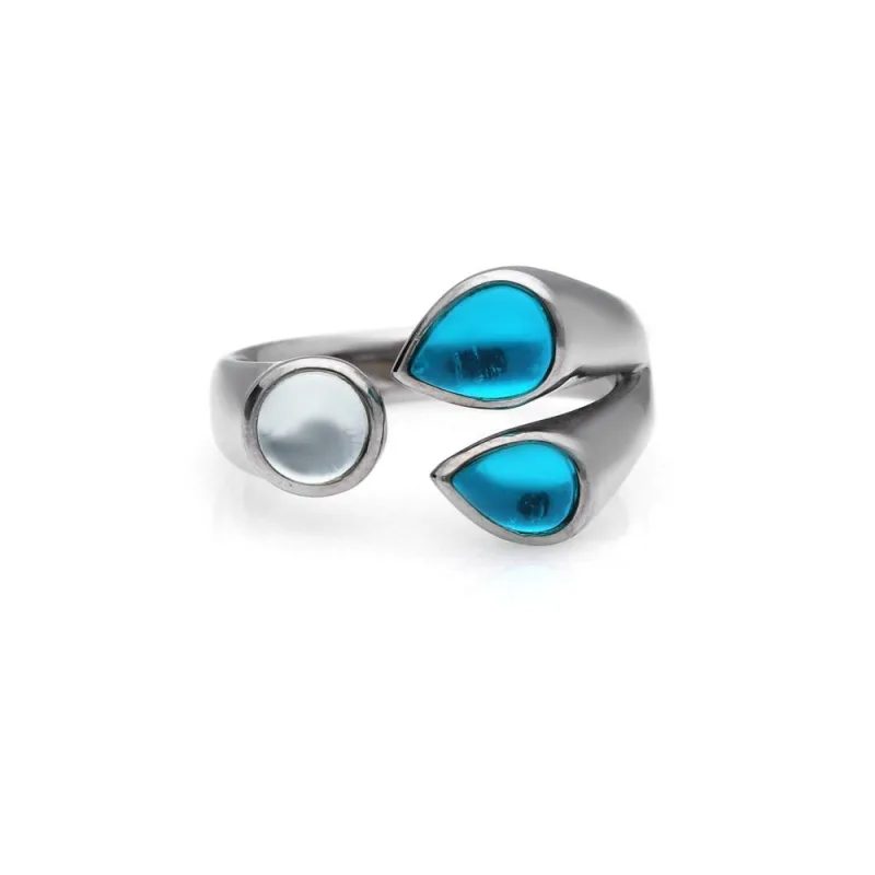 MPM Prsten z chirurgické oceli Ring 8049, Silver, size 54