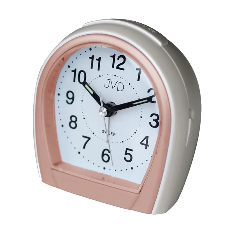 Netikající svítící ručkový budík JVD SRP812.10