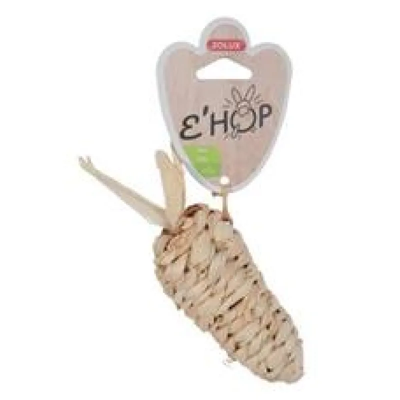 Hračka hlodavec EHOP mrkev z kukuř. listu Zolux 1 ks