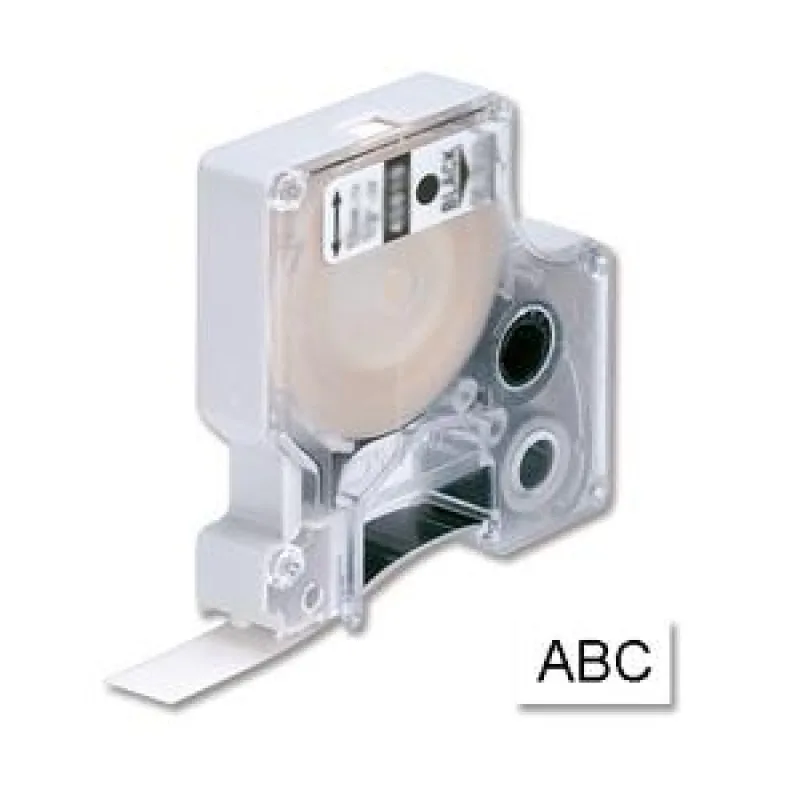 DYMO samolepiaca páska D1 čierna potlač/biela 6 mm DY720780