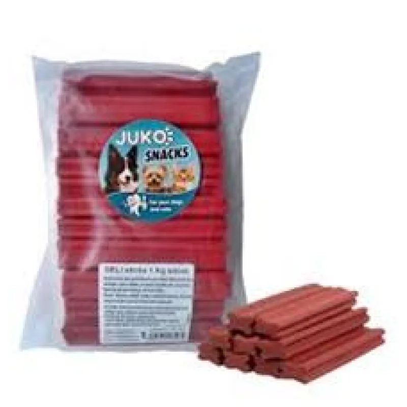 Deli sticks Hovězí JUKO Snacks 1 kg (cca 30 ks)