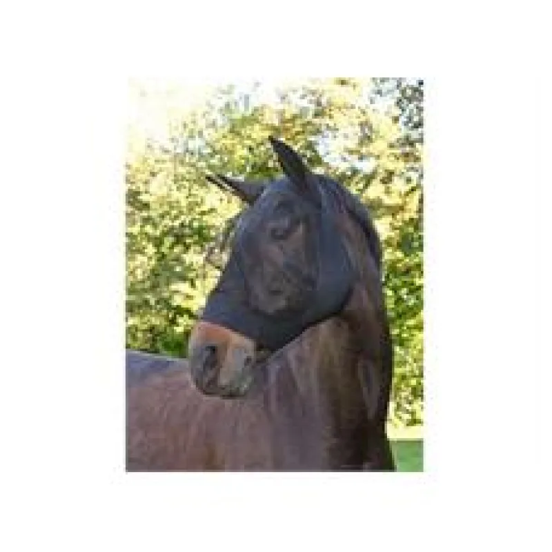 Ochranná maska proti mouchám FinoStretch modrá, pony