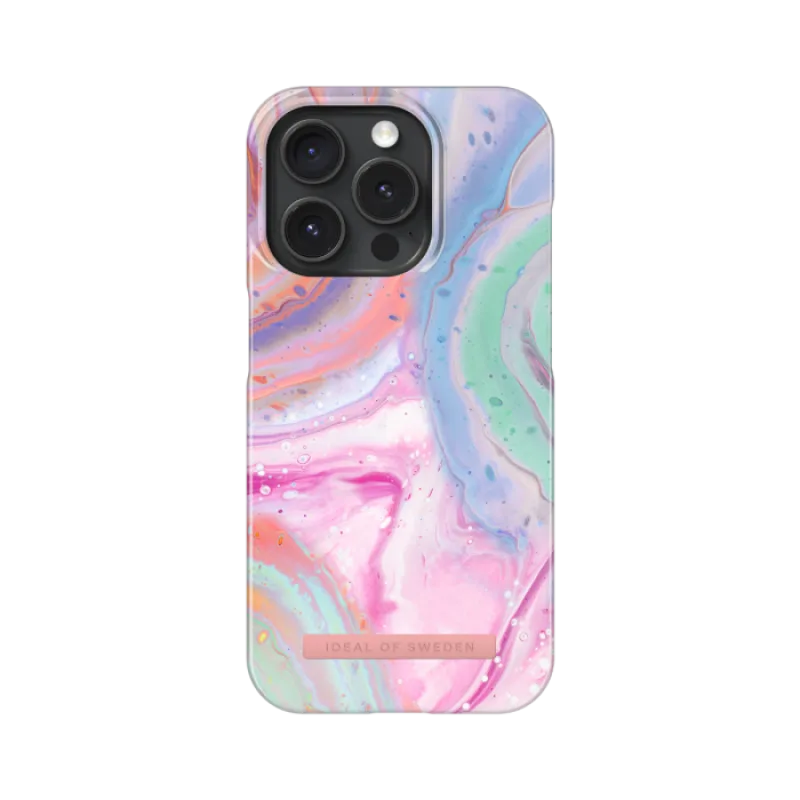 iDeal Fashion Case MagSafe iPhone 15 Pro Pastel Marble IDFCMS-I2361P-511