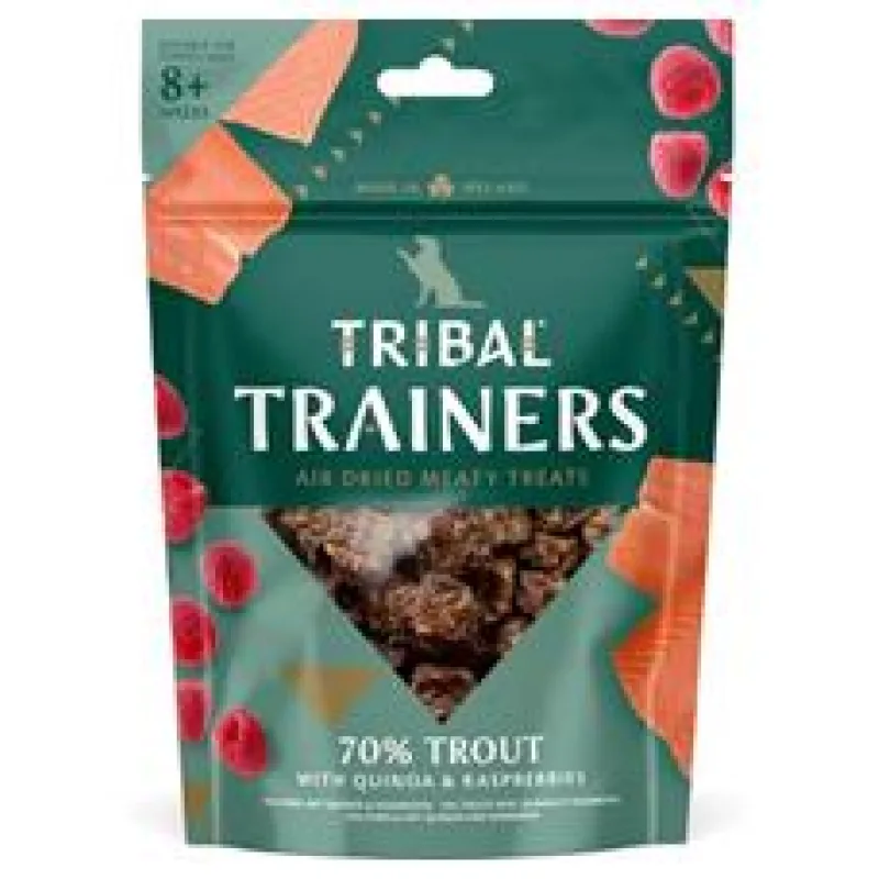 TRIBAL Trainers Snack Trout & Raspberry 80 g
