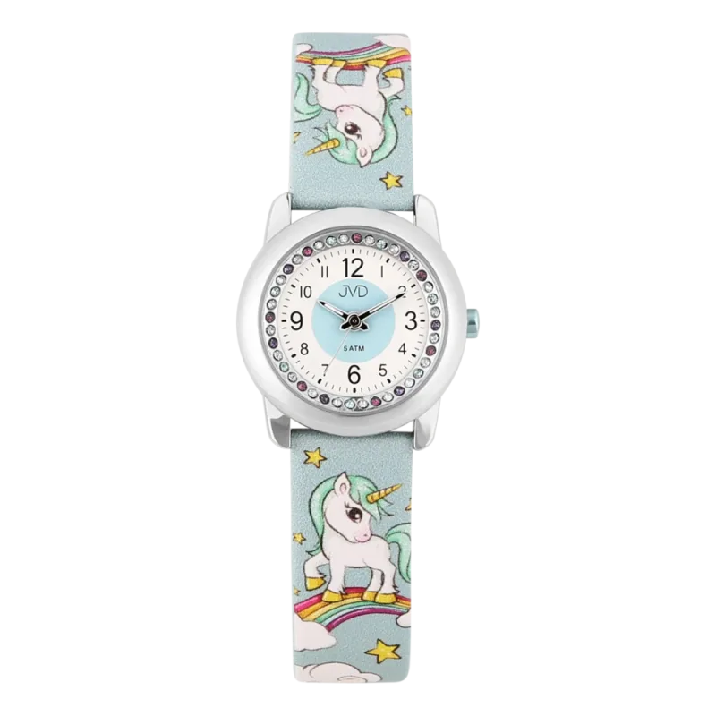 JVD Dětské dívčí náramkové hodinky JEDNOROŽEC JVD J7239.2