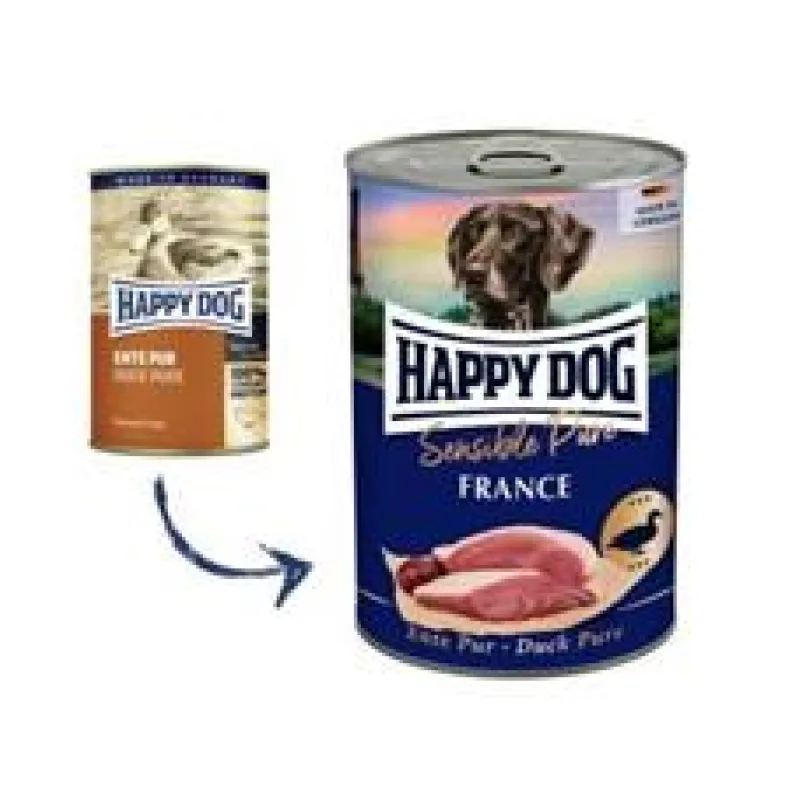 Happy Dog Ente Pur France 400g
