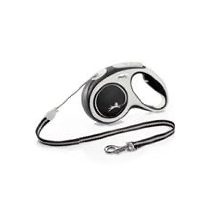 Vodítko FLEXI Comfort M lanko 5m/20kg modrá NEW