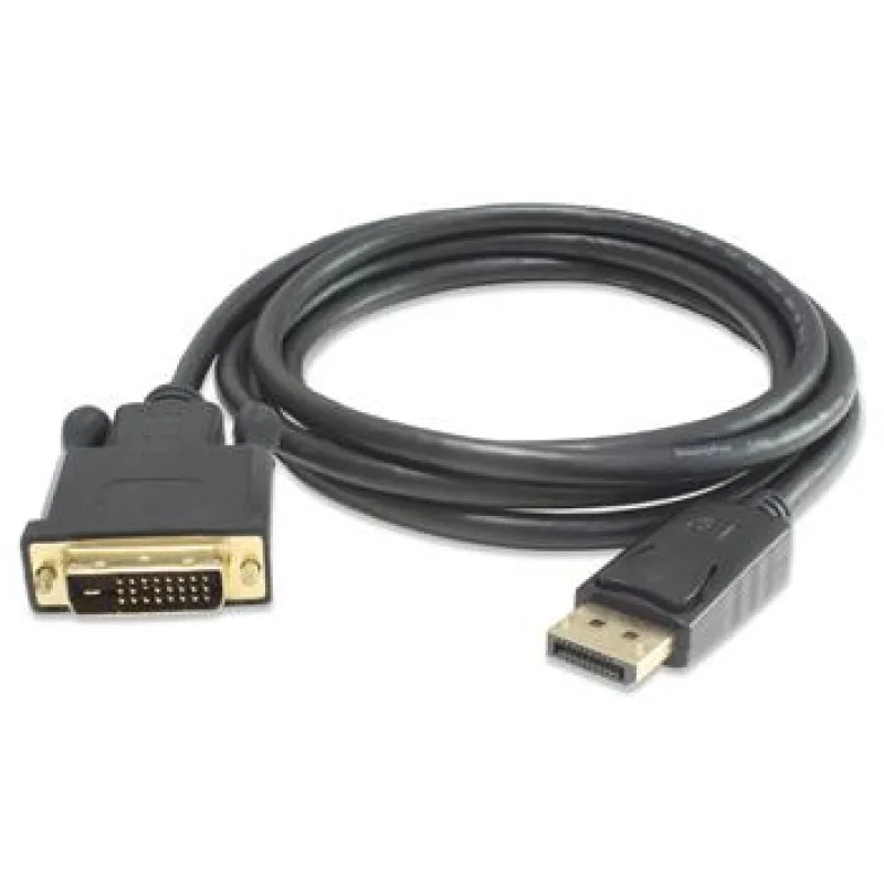 PremiumCord DisplayPort na DVI kábel 3m, tieň. M/ M kportadk02-03