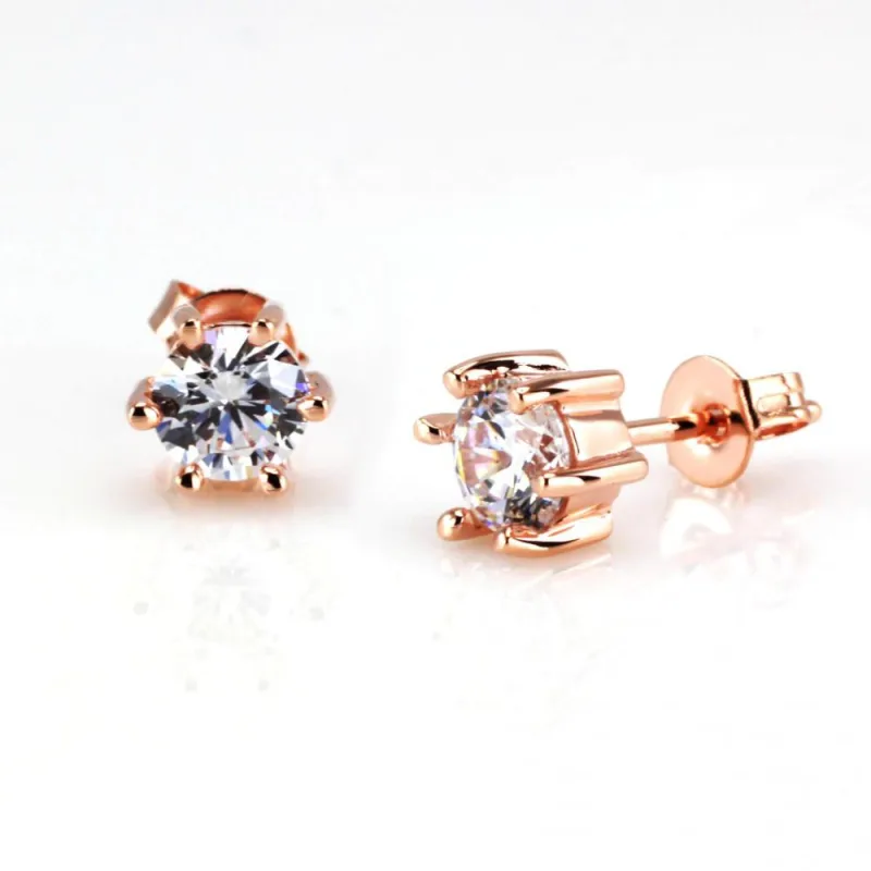 MPM Ocelové náušnice z chirurgické oceli Earrings 7916, Gold