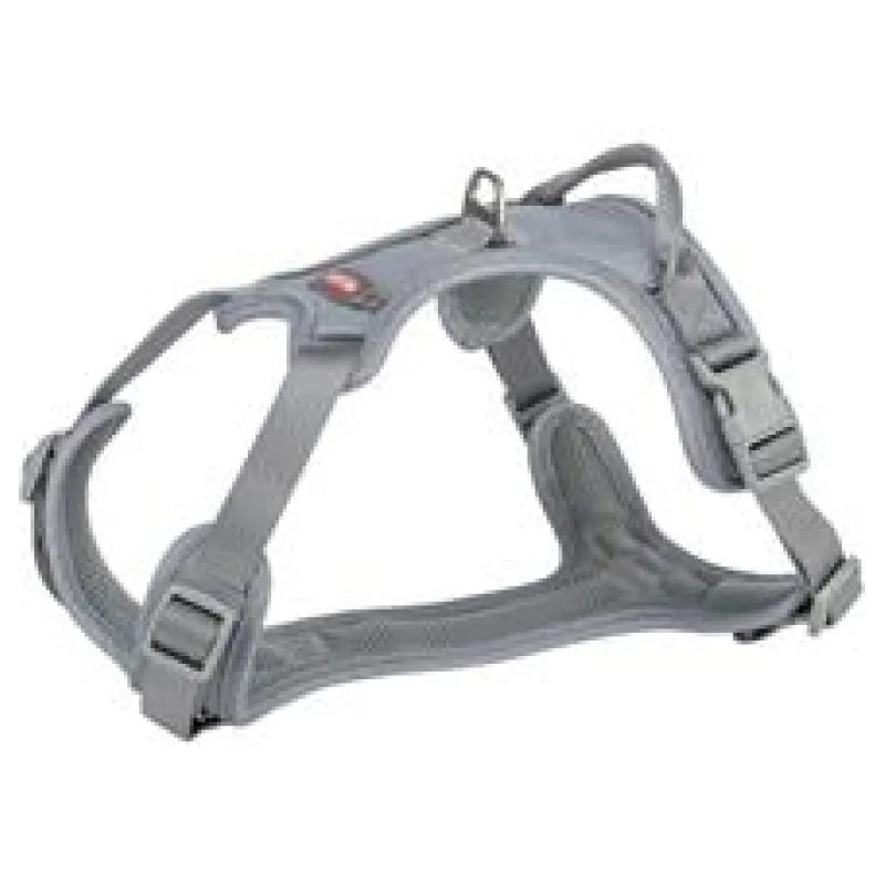 Postroj PREMIUM ACTIVE, grafit M-L: 60-75cm/25mm