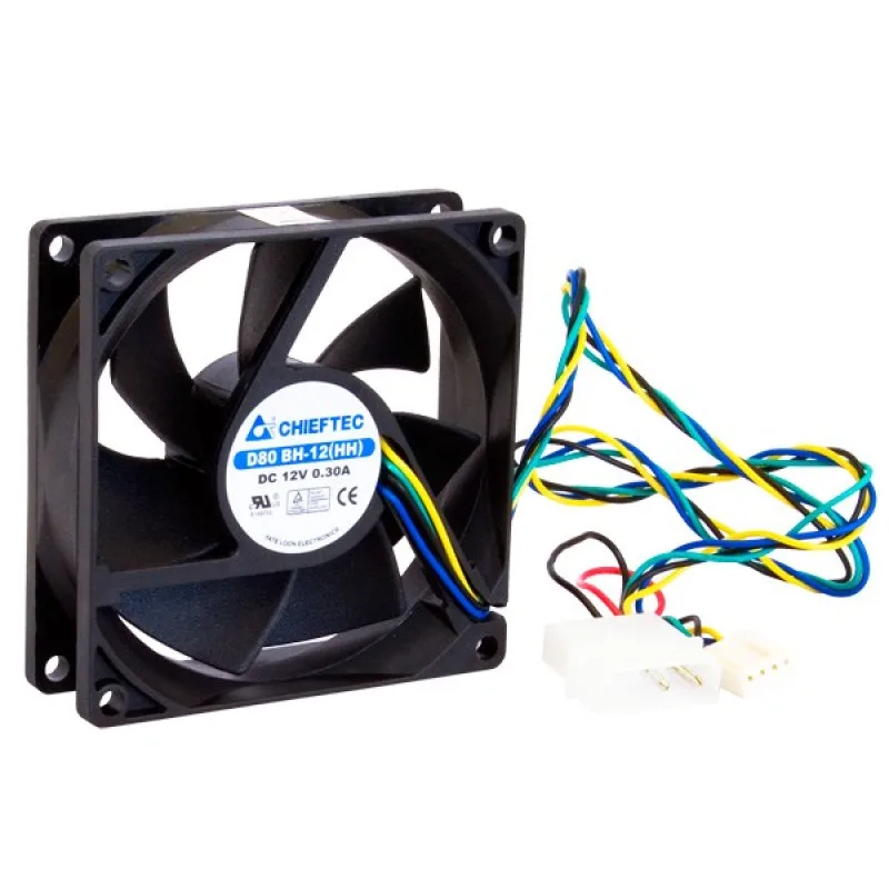 Ventilátor CHIEFTEC AF-0825PWM, 80x80x25 mm, PWM AF-0825PWM