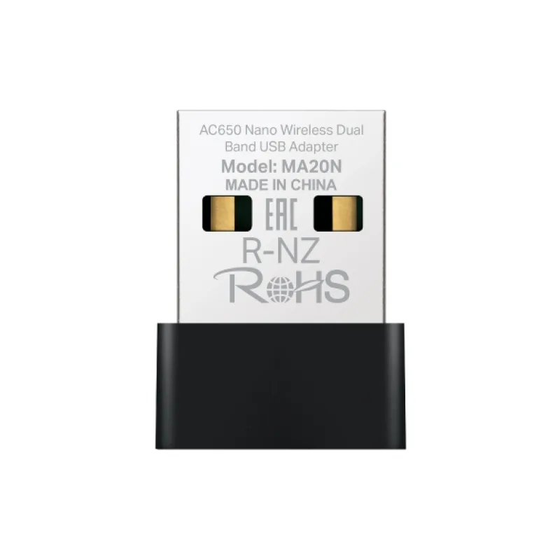 Mercusys MA20N AC650 Nano Wi-Fi USB adaptér MA20N