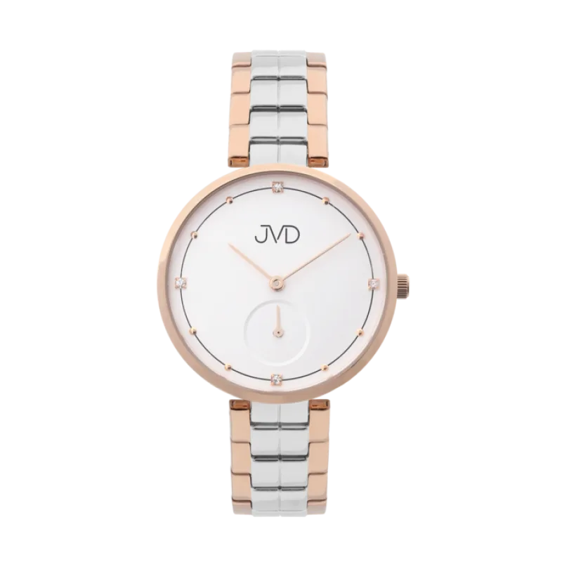 Rose dámské čitelné elegantní hodinky JVD J4171.3