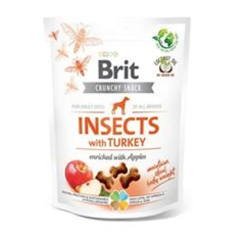 Brit Care Dog Crunchy Crack. Insec. Turkey Apples 200 g