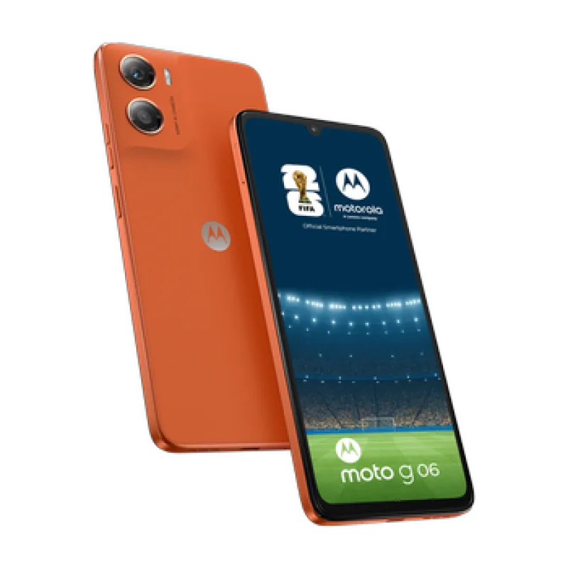 Mobil Motorola Moto G06 4/64PANTONE Arabesque (Orange) 840493605159