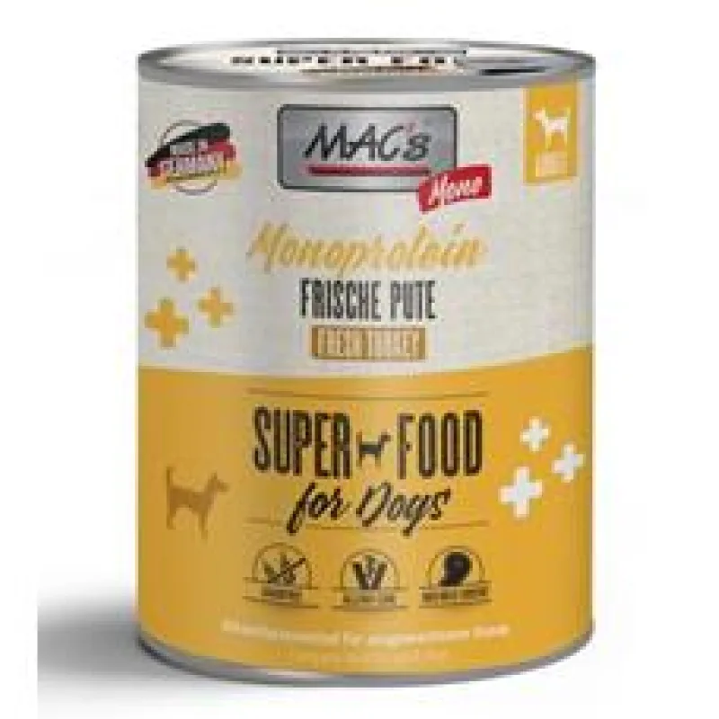 Konz. MACs Dog MONO Sensitive KRŮTA 800 g