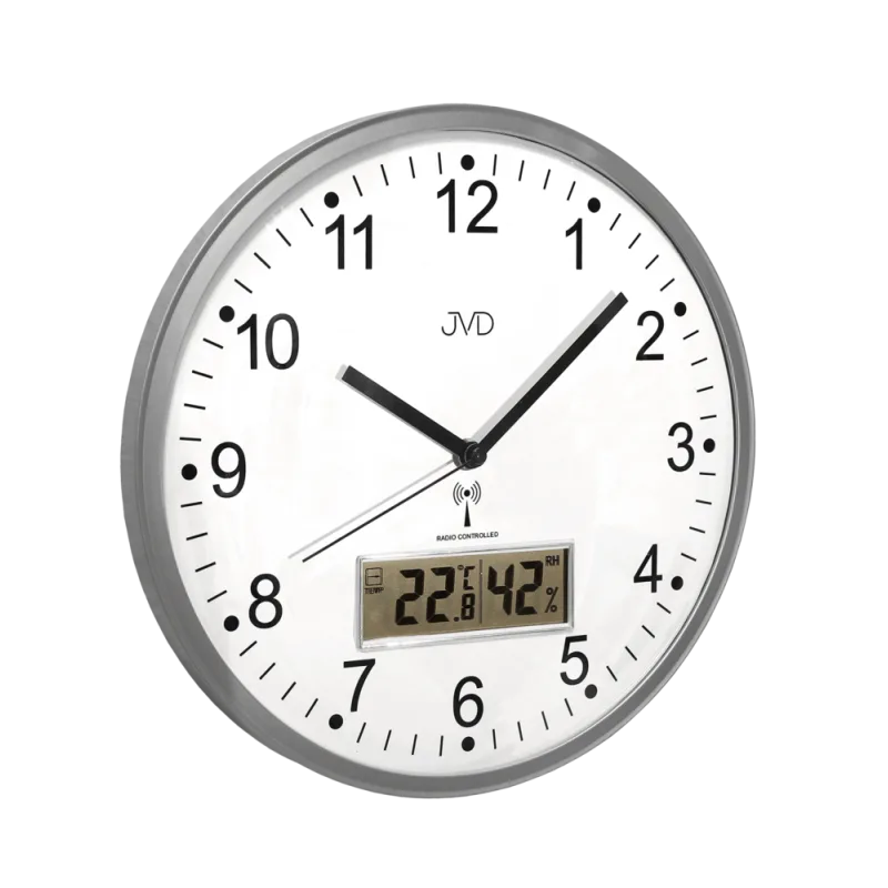 JVD Přesné rádiem řízené nástěnné hodiny JVD RH78.1