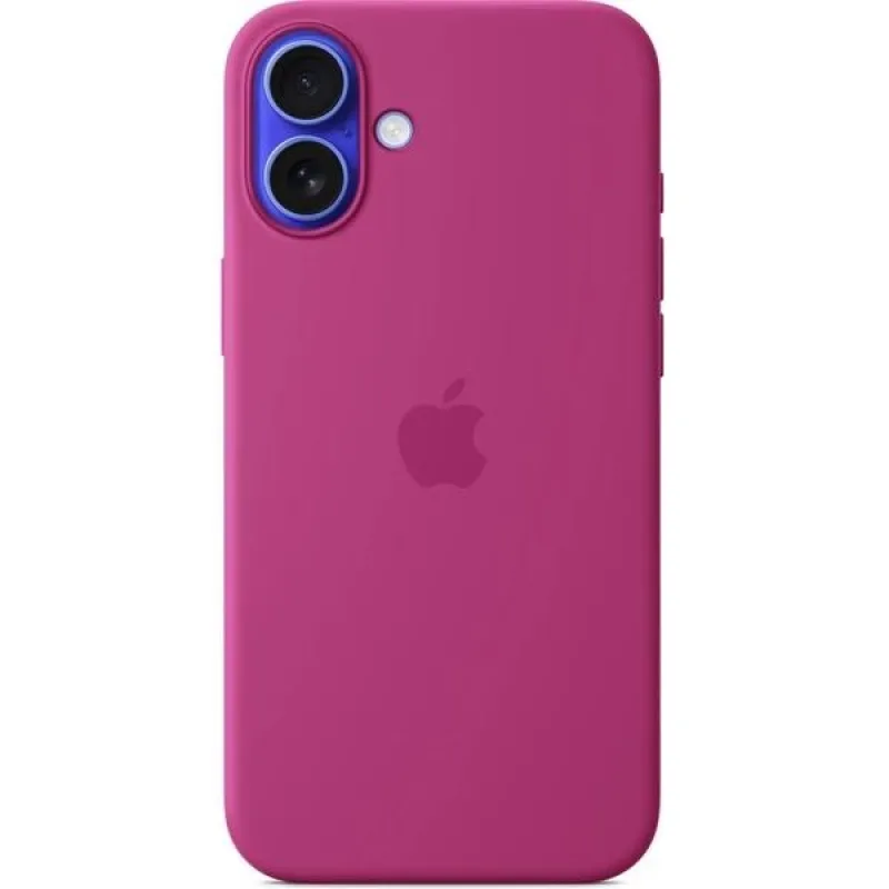 iPhone 16 Plus Silicone Case with MS - Fuchsia MYYE3ZM/A