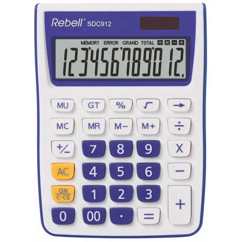 REBELL kalkulačka - RE-SDC912VL BX RE-SDC912VL BX