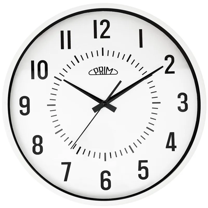 PRIM Netikající hodiny PRIM Elementary s arabskými číslicemi E01P.4184.00