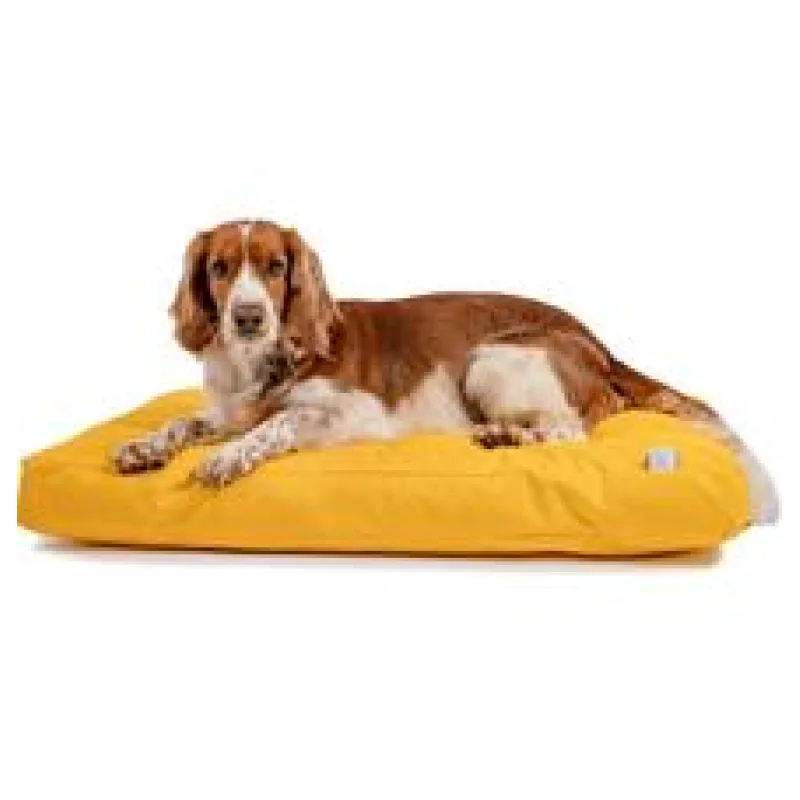 Matrace nylon Buffy žlutá se zipem 120x100x15