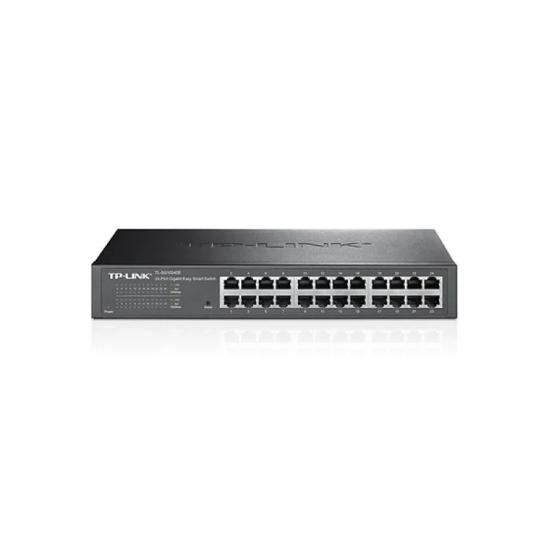 24-Port Gigabit Easy Smart Switch PORT: 24× Gigabit RJ45 Ports SPEC: 1U…