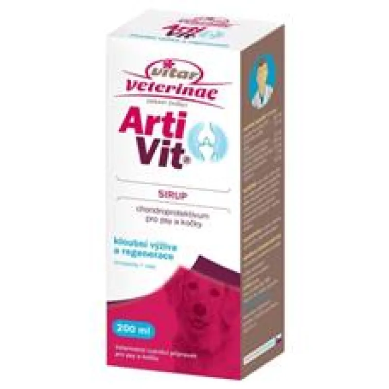 VITAR Veterinae ArtiVit Sirup 1000ml s dávkovačem