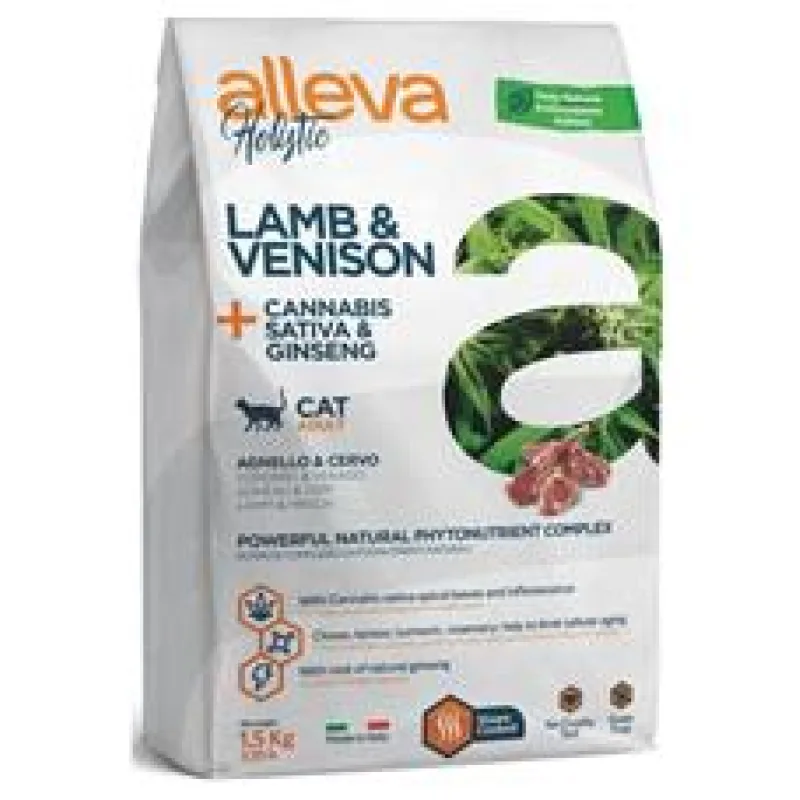 ALLEVA HOLISTIC Cat Dry Adult Lamb&Venison 400g