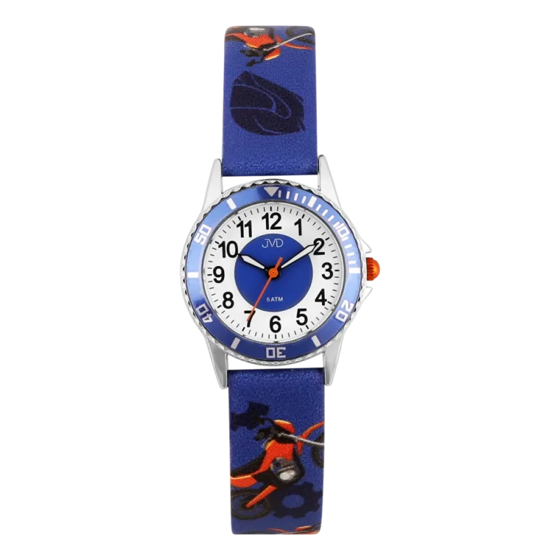 JVD Dětské chlapecké náramkové hodinky MOTORKA JVD J7233.3
